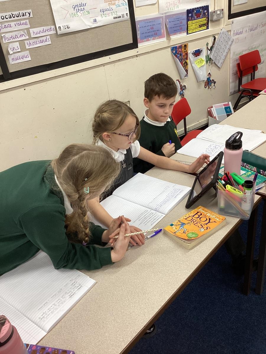 Year 4 English- Research/speaking and listening lesson