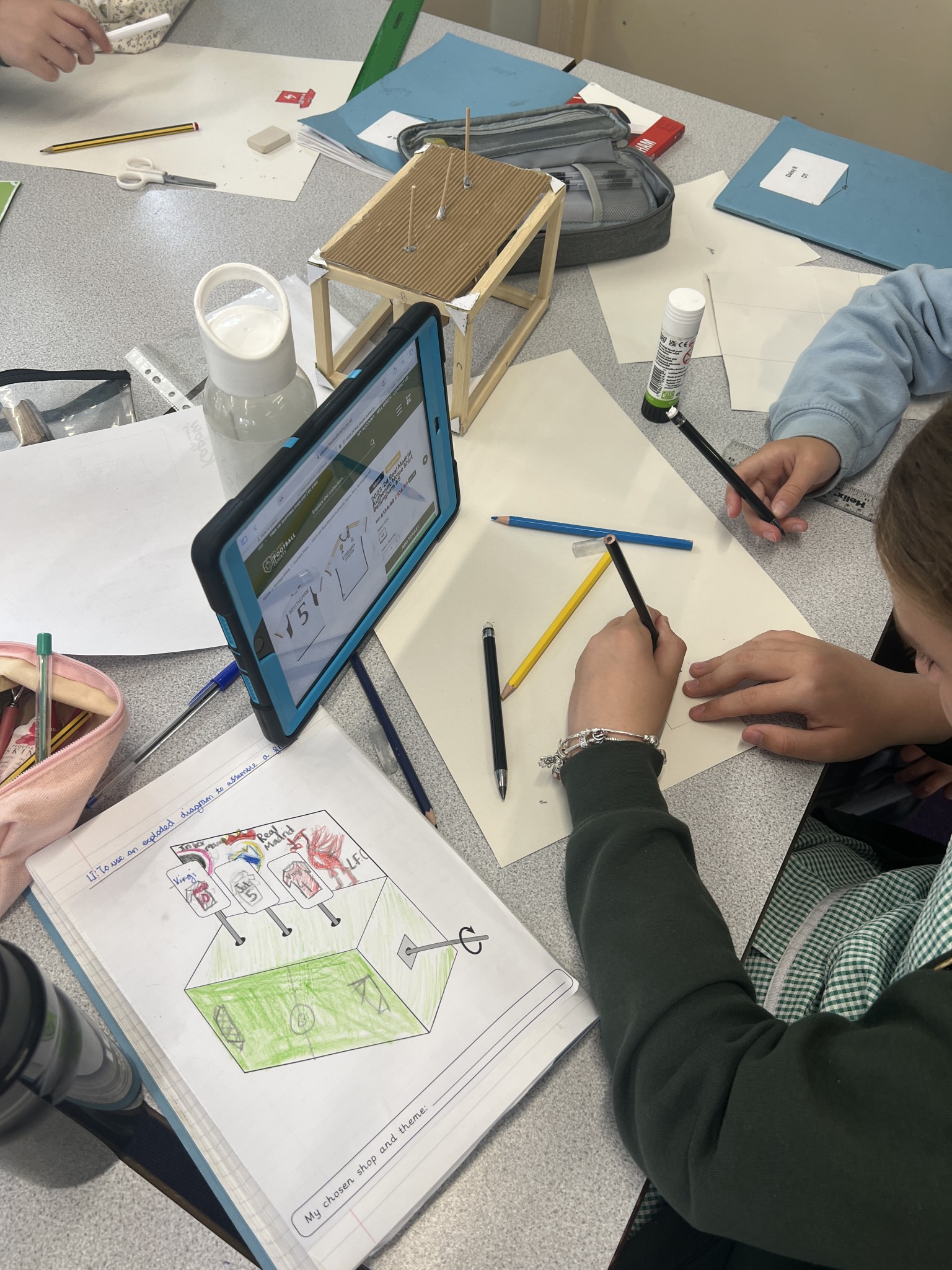 Designing the outer frame