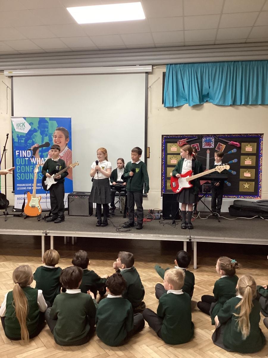 Year 3/4 Rocksteady assembly launch