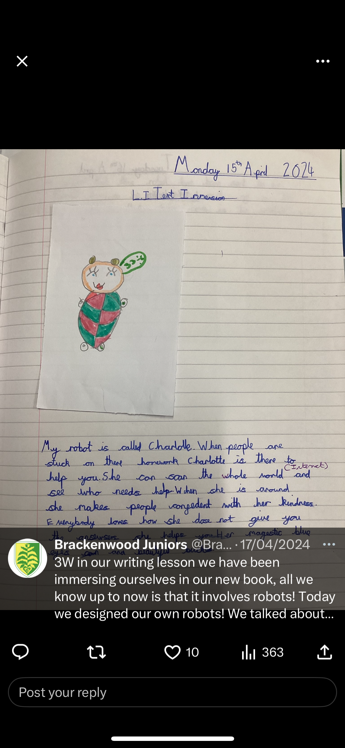Writing Impact
