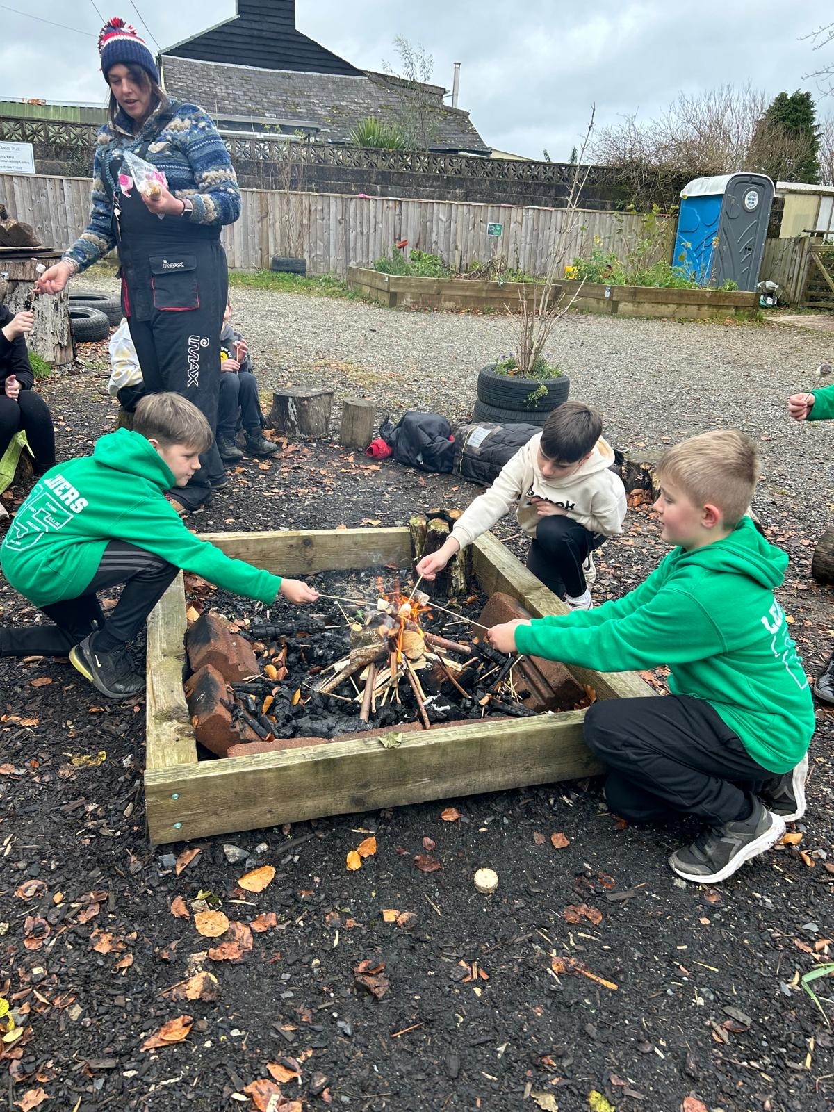 Love toasting marshmallows