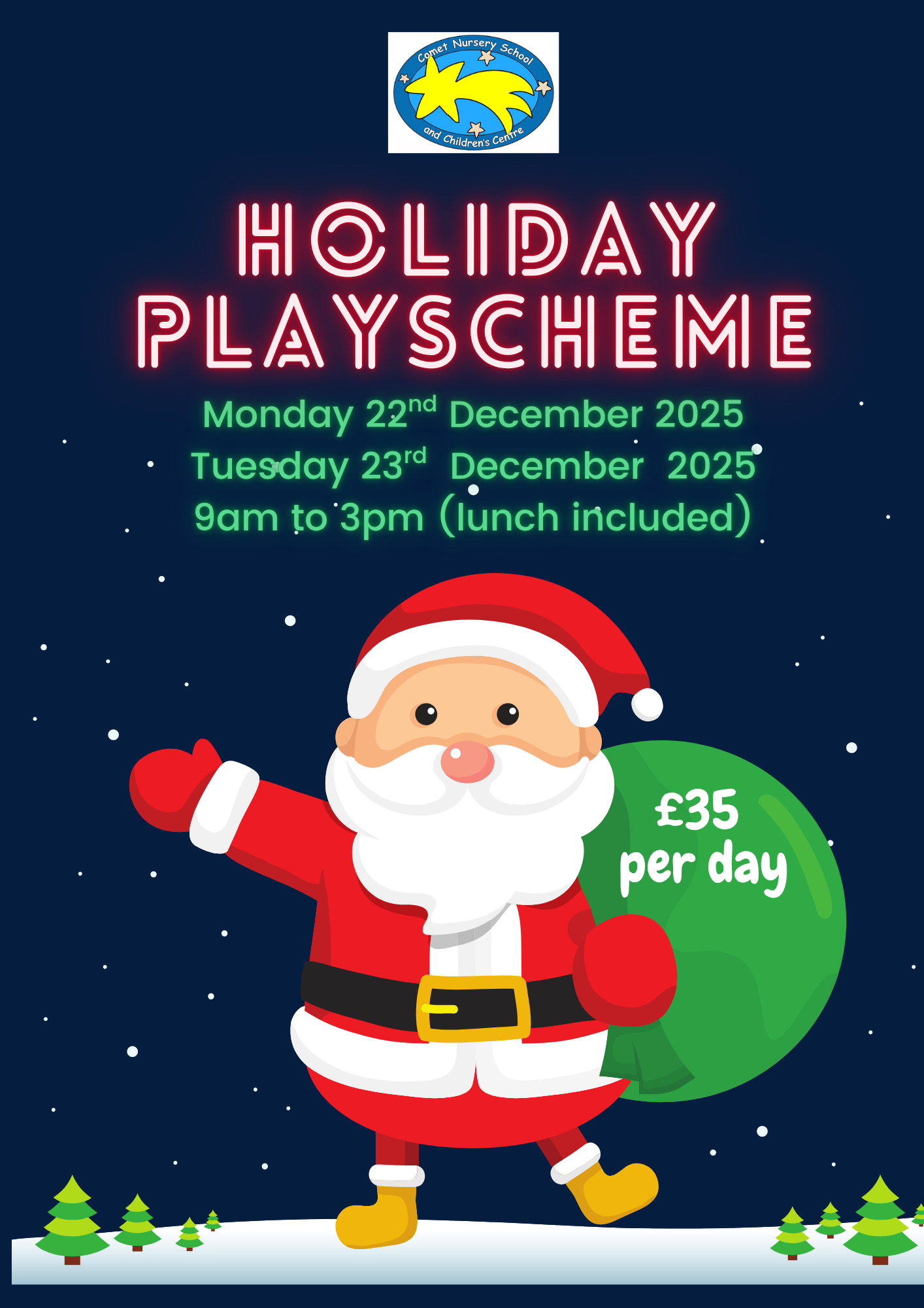 Christmas Holiday Play Scheme