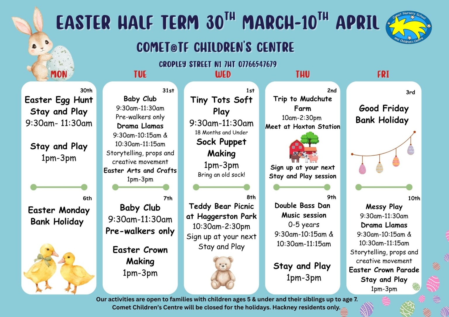Easter Half Term