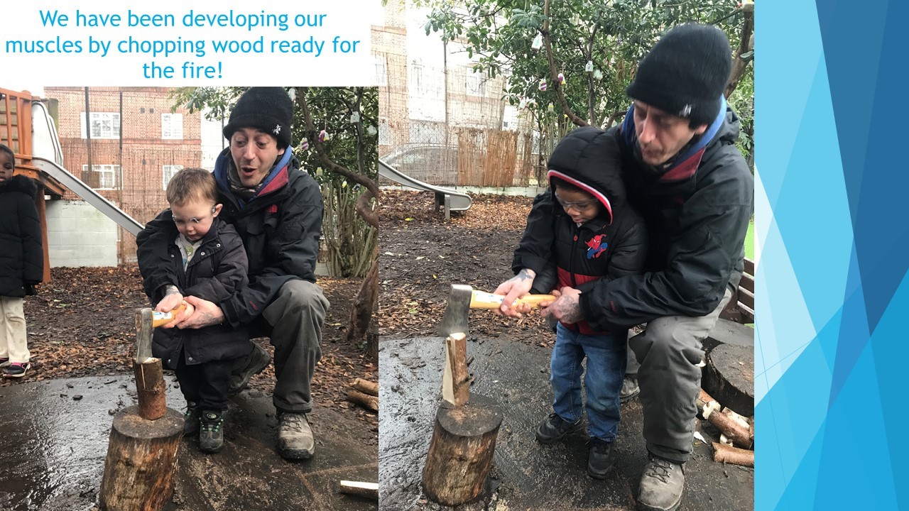 In February we have loved Forest School with Liam