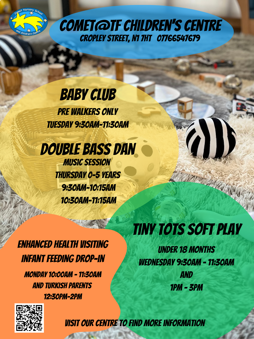 Under 18 month sessions