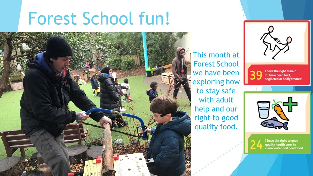 In February we have loved Forest School with Liam