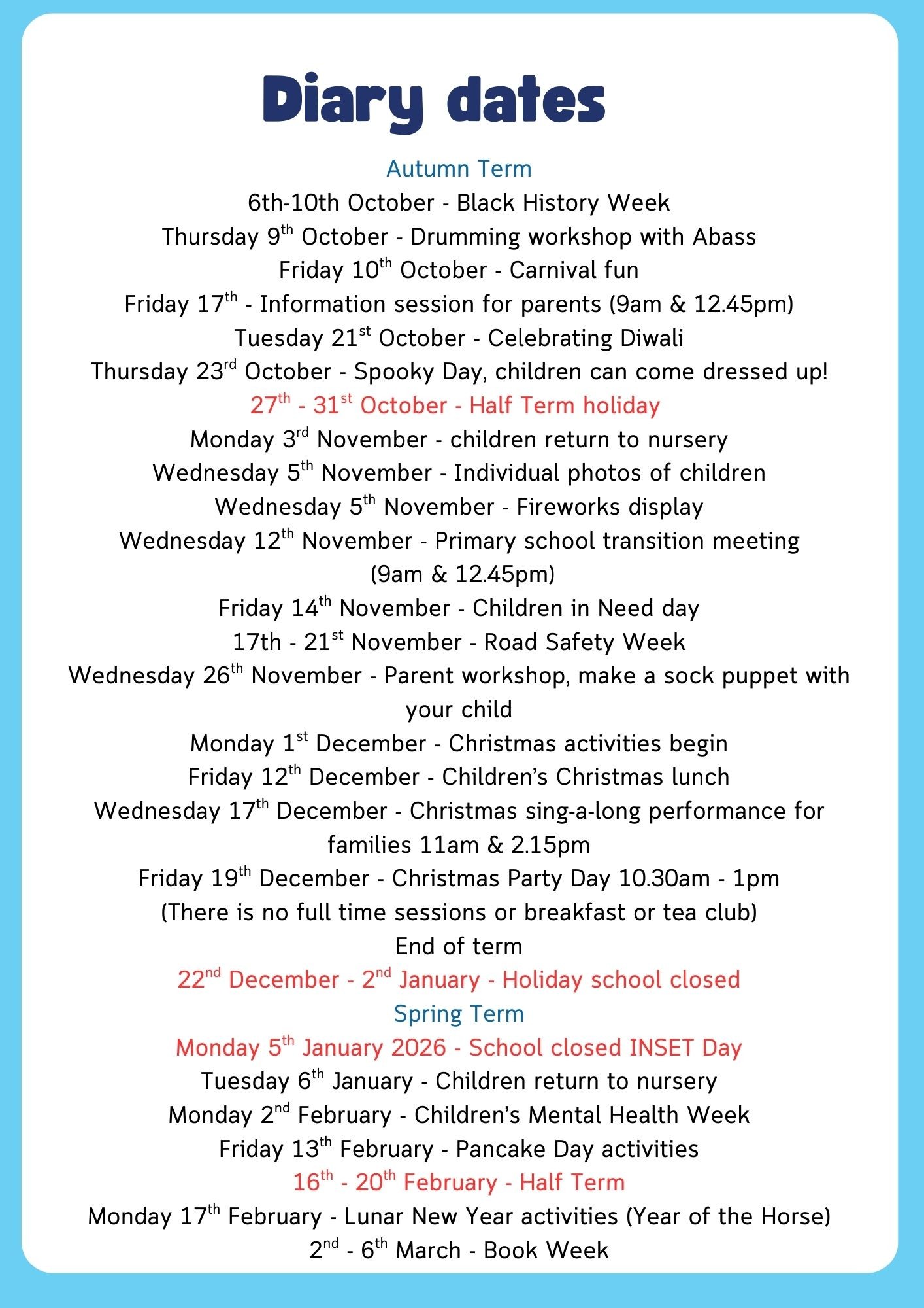 September Newsletter 2025