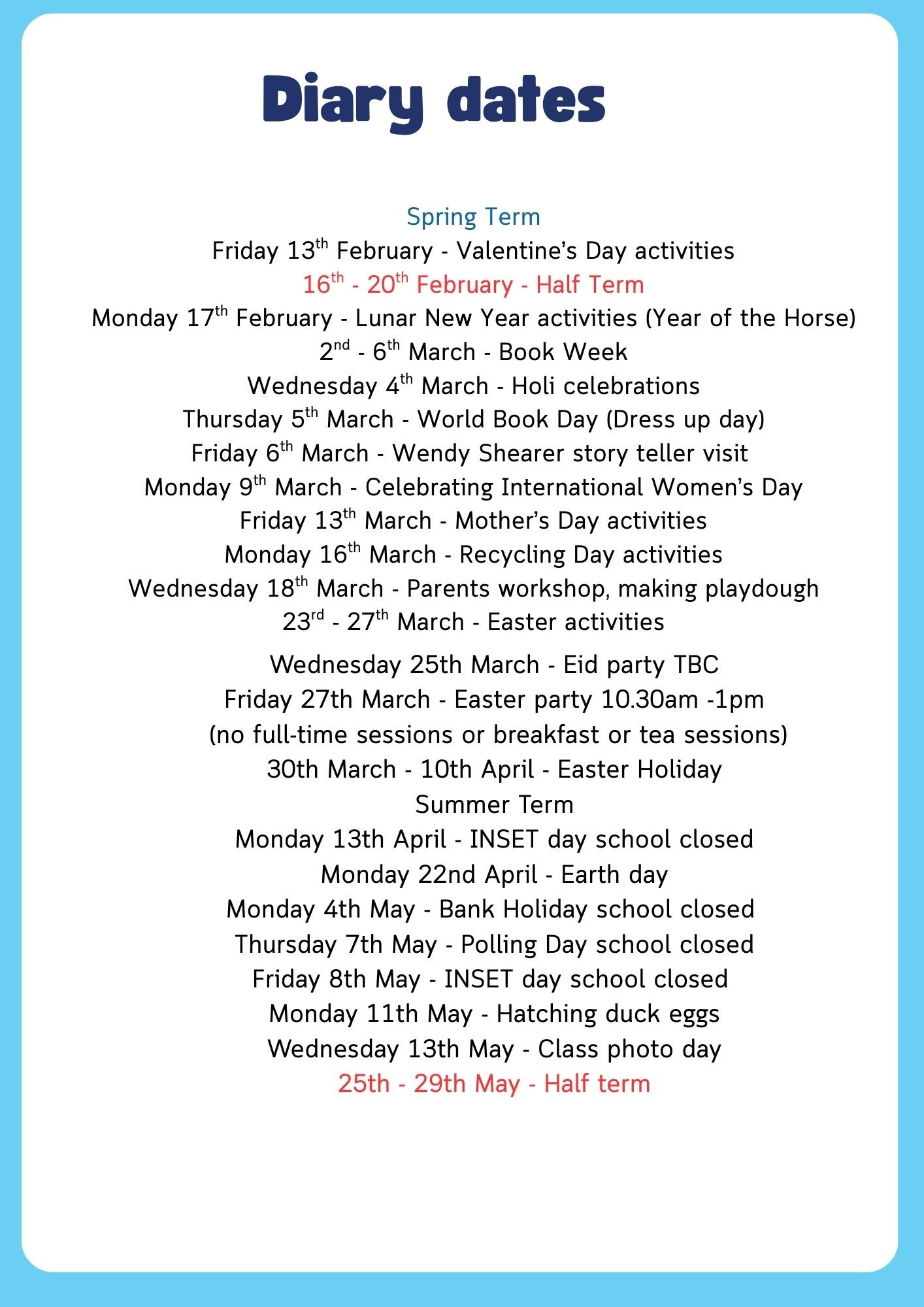 February Newsletter