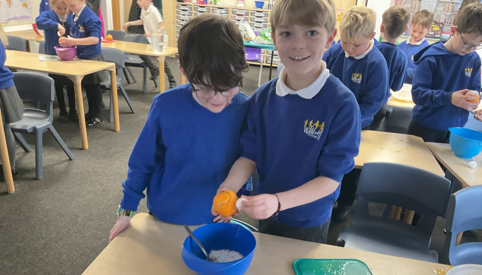 Mummifying oranges