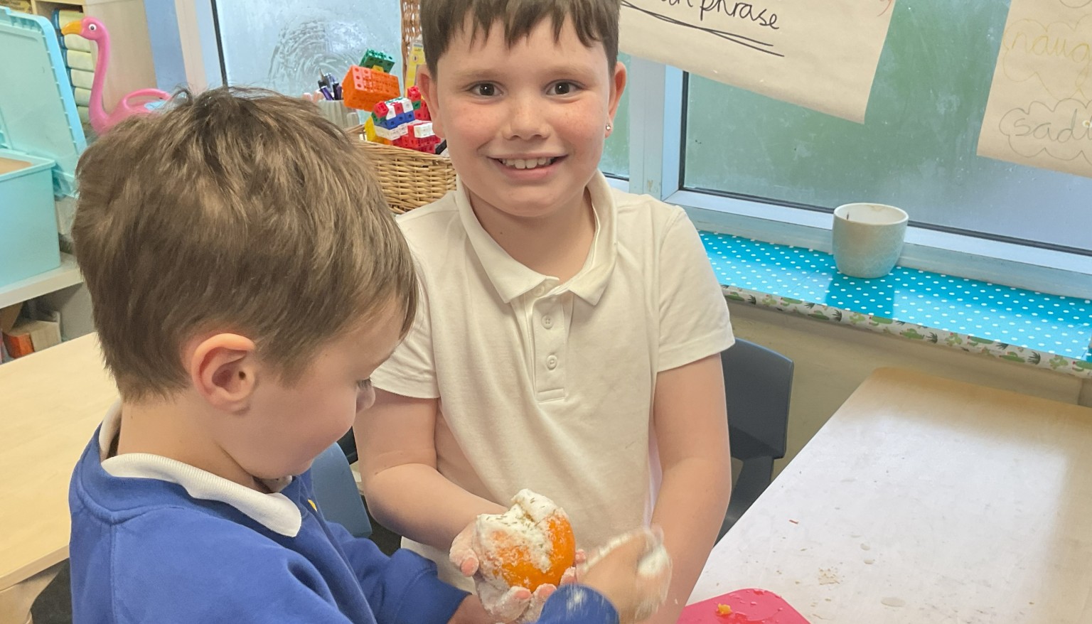 Mummifying oranges