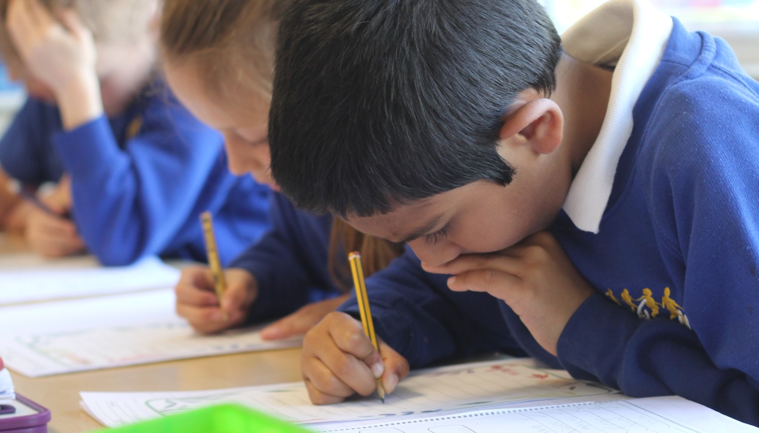 Children write in a range of styles, applying the tools and techniques that they have learnt.