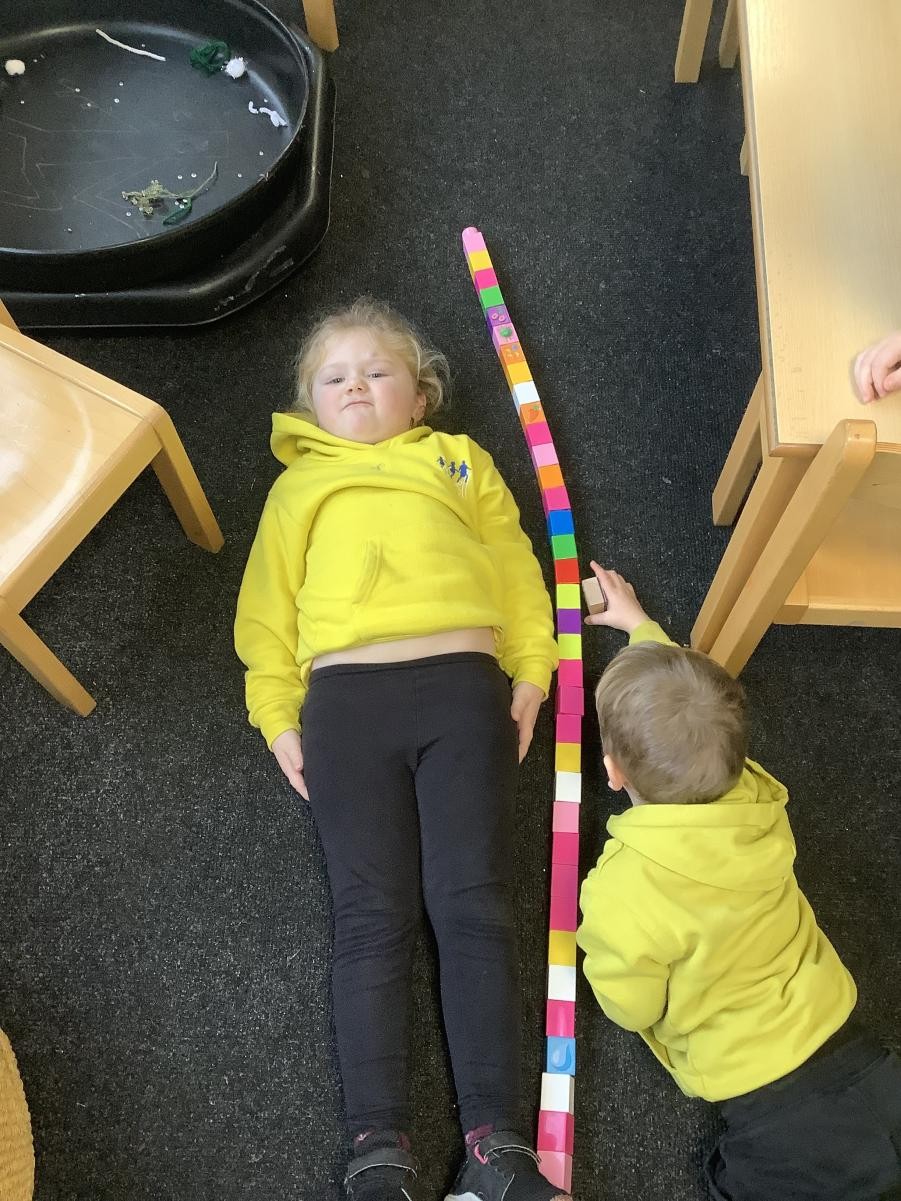 Measuring our friends!