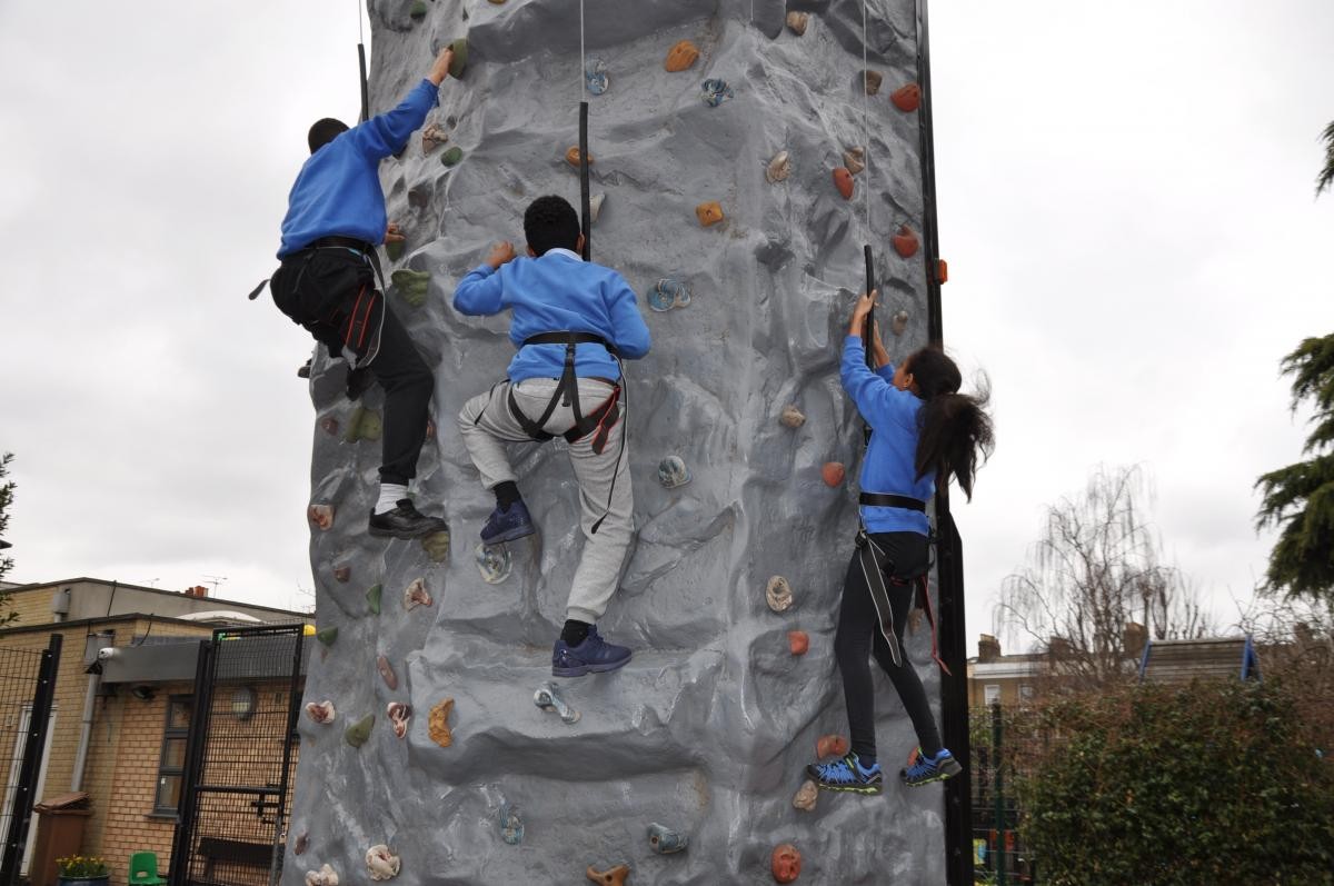 Rock climbing