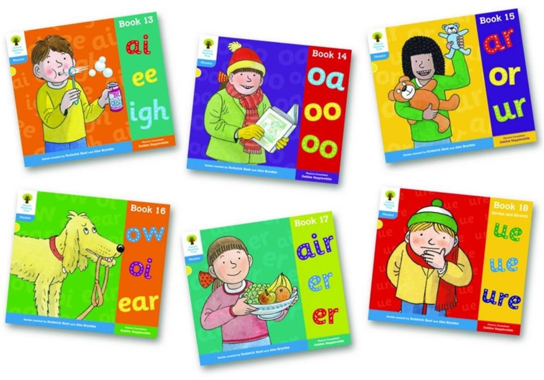 Floppy's Phonics Sound Books: books to consolidate and match children's Phonics knowledge. 