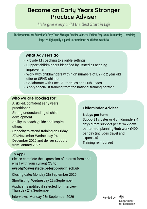 childmonder advisor