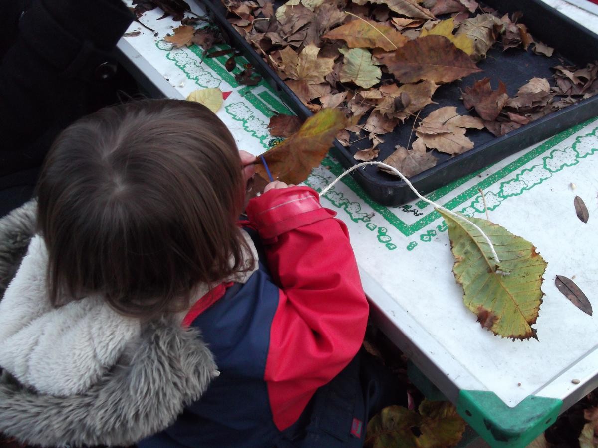 Leaf threading