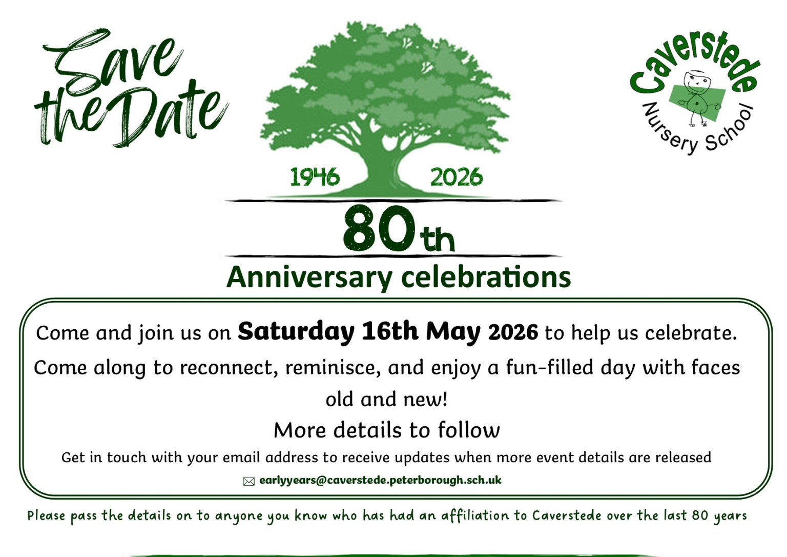 80th anniversary event