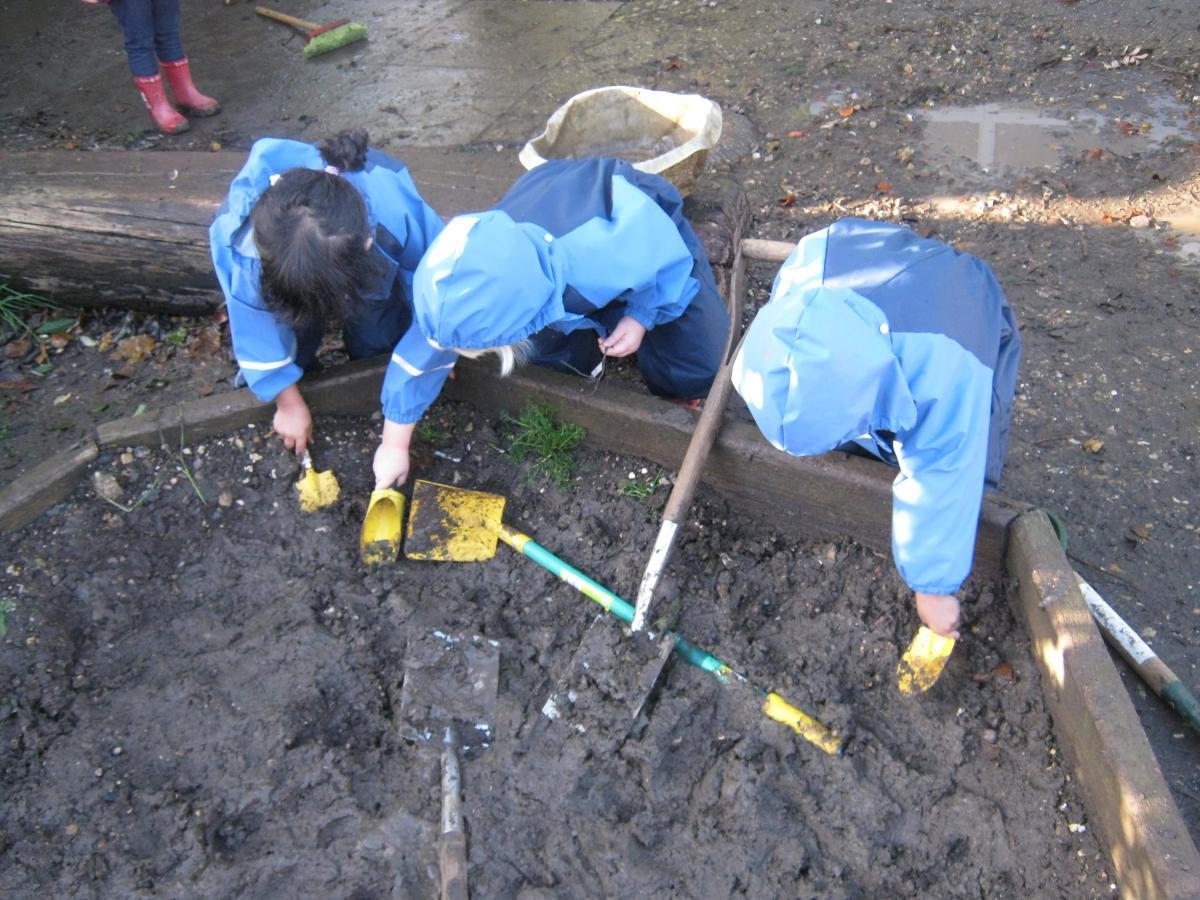 In the Digging Pod