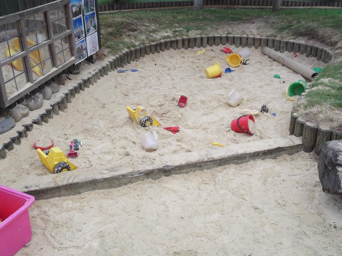 The sand pit