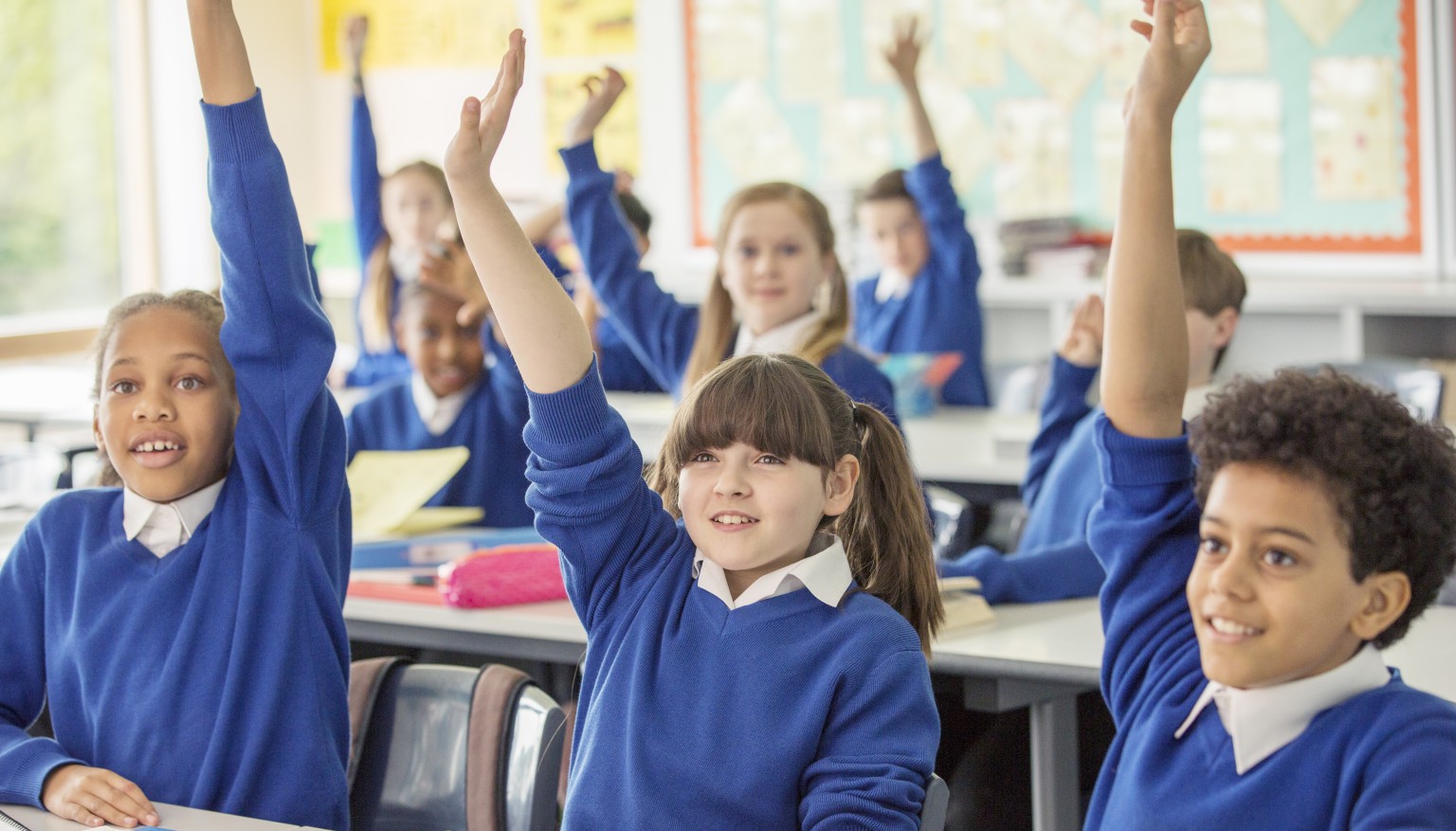 children learning