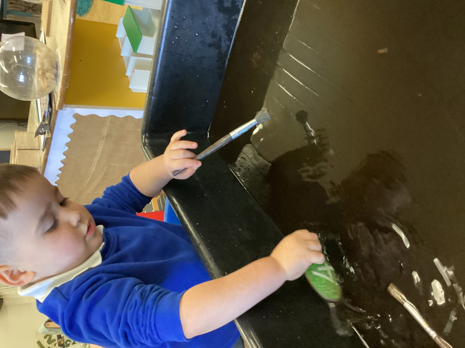 Observing scientific changes in Nursery - Science Week 2025