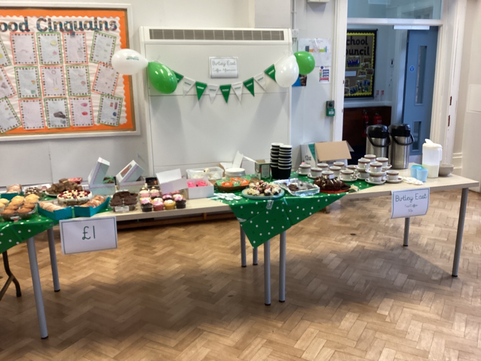 Cake sale