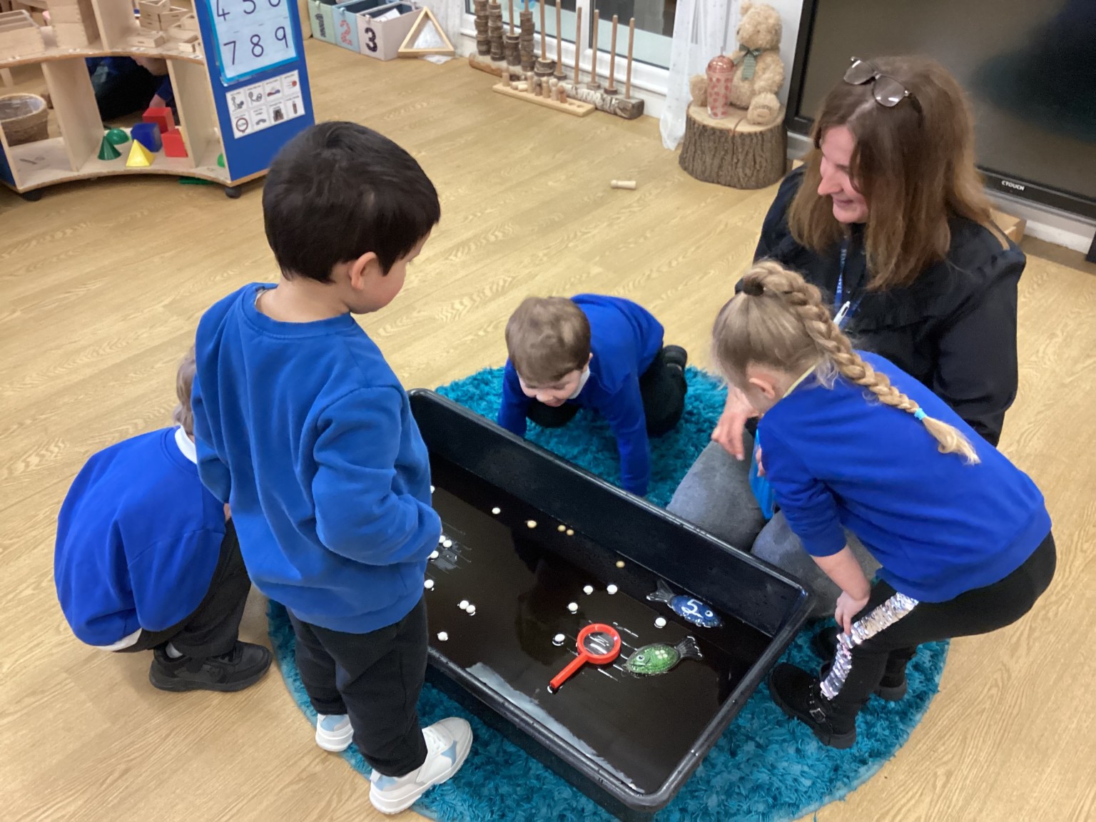 Observing scientific changes in Nursery - Science Week 2025