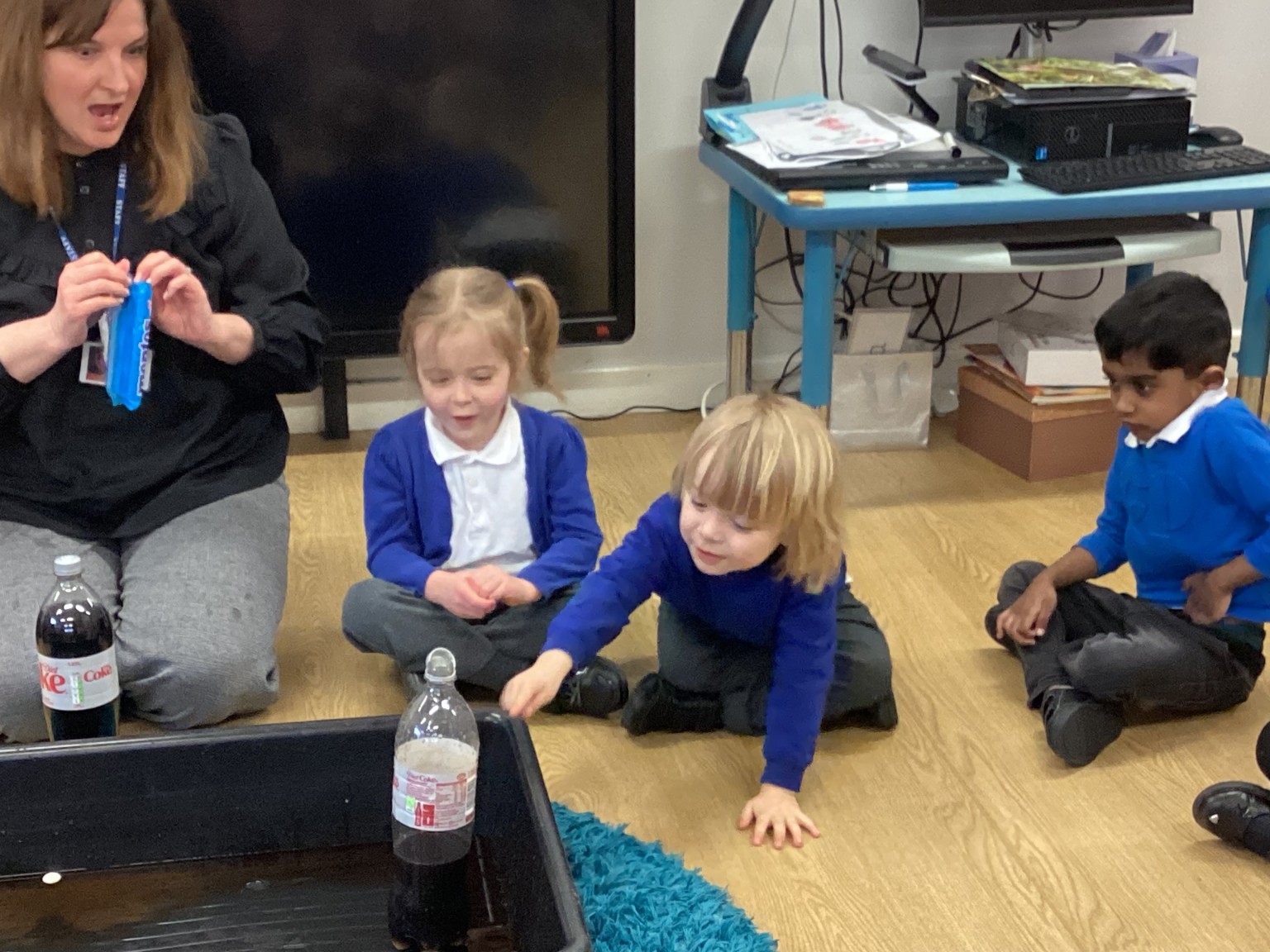 Observing scientific changes in Nursery - Science Week 2025