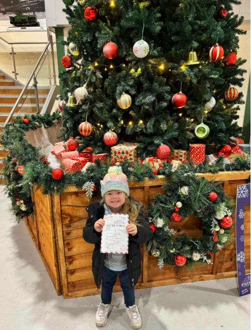 We visited Statfold's Magical Santa Express as part of our memorable experience for 'Winter Wonderland'.