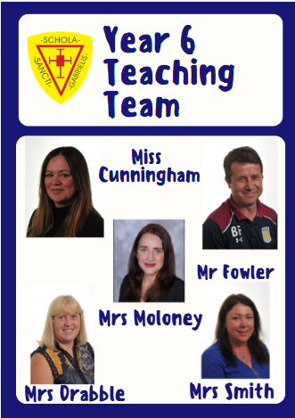 Meet the Year 6 staff
