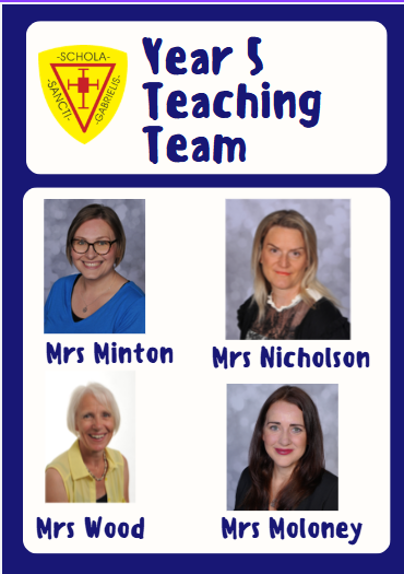 Meet the Year 5 staff
