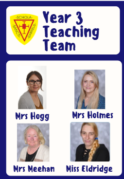 Meet the Year 3 staff