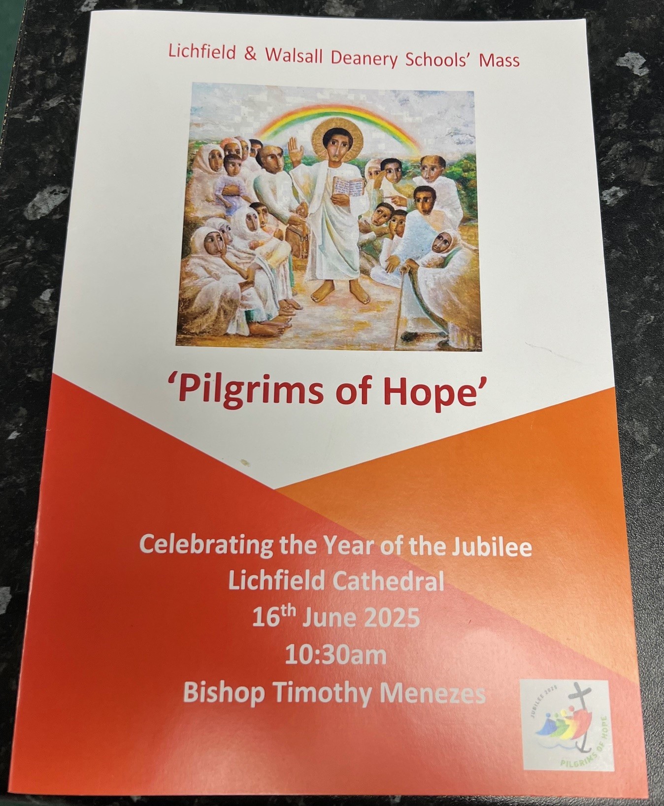 Jubilee Mass at Lichfield Cathedral 