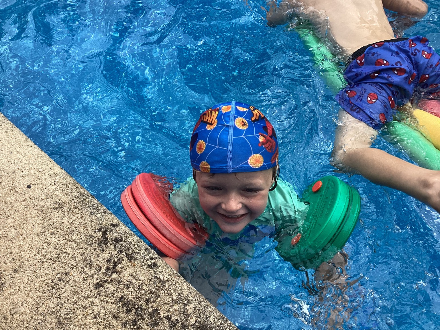 swimming