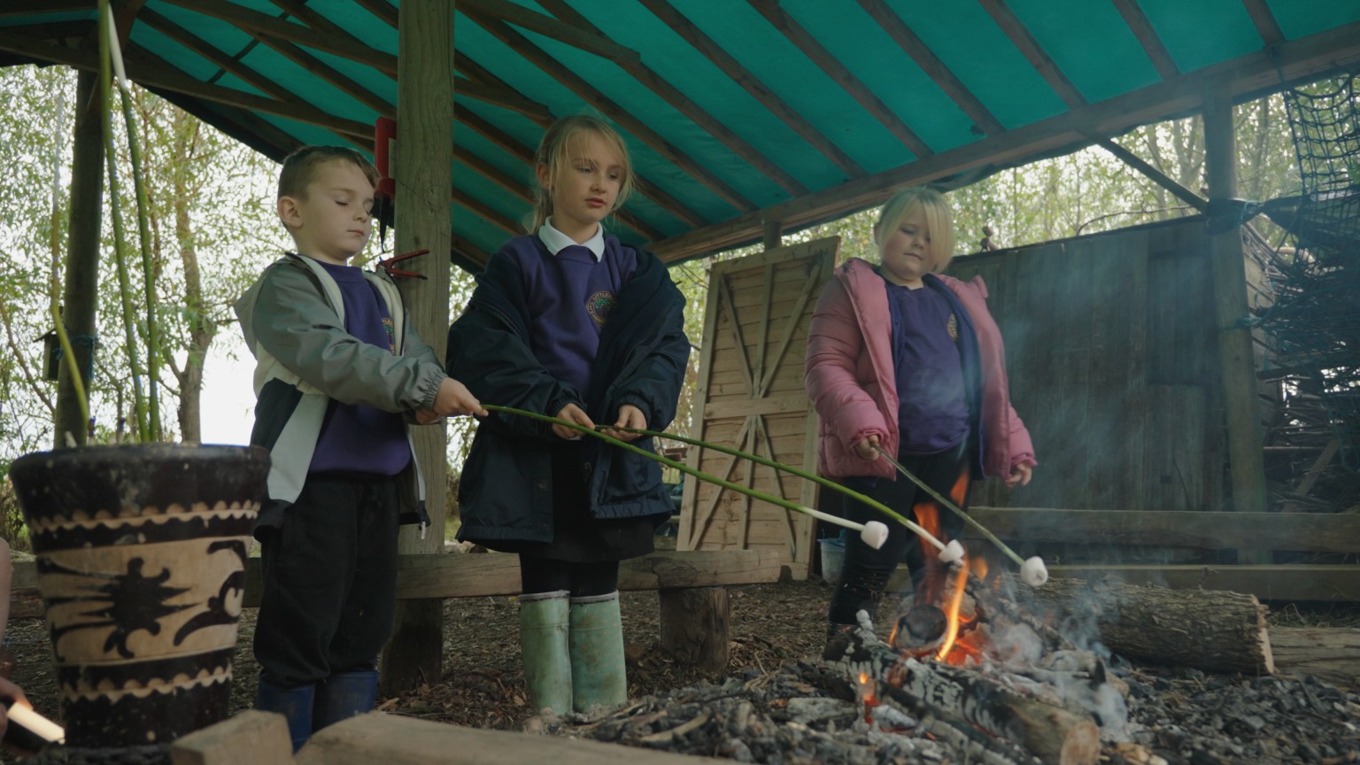 Around the campfire