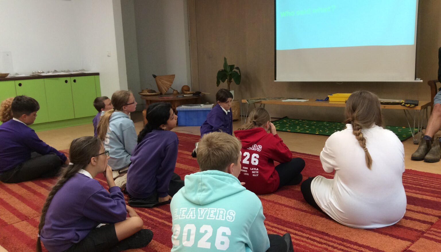 Our KS2 children enjoying the Eden Project. 