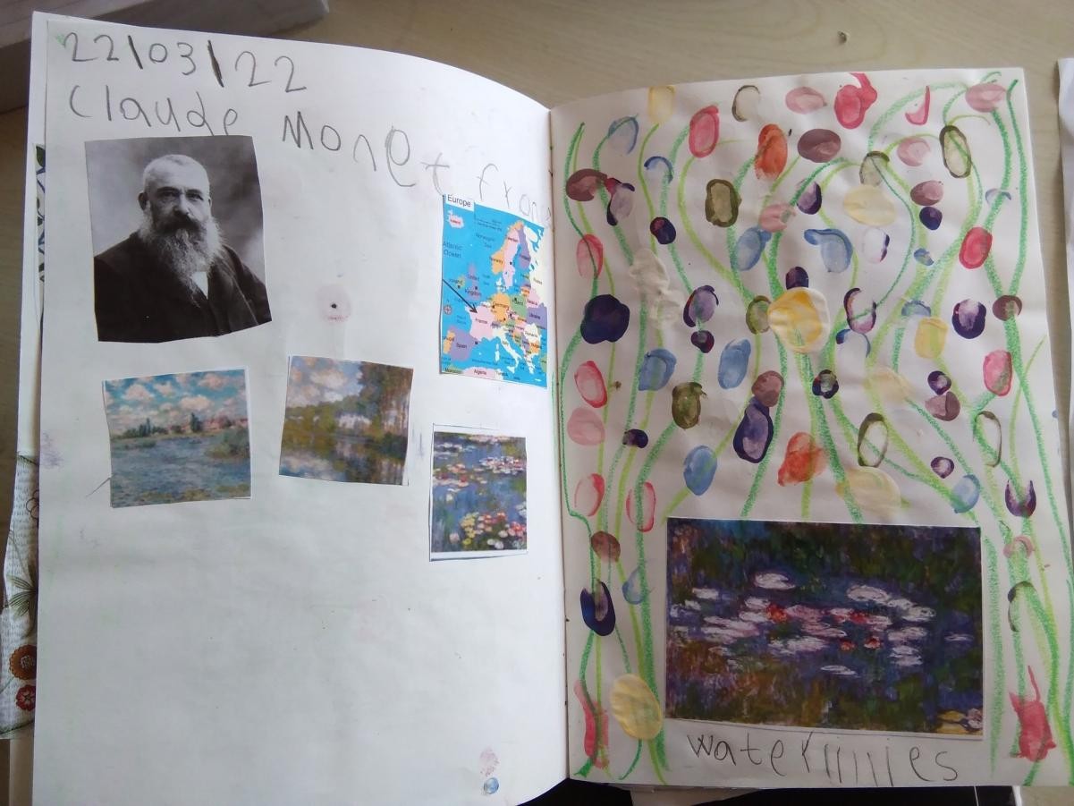 Artist Study Claude Monet KS1