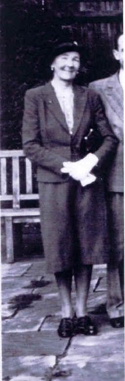 The "original" Jessie Younghusband. This photograph was sent to us by Beau Younghusband, and it is of his aunt at a wedding in 1944.