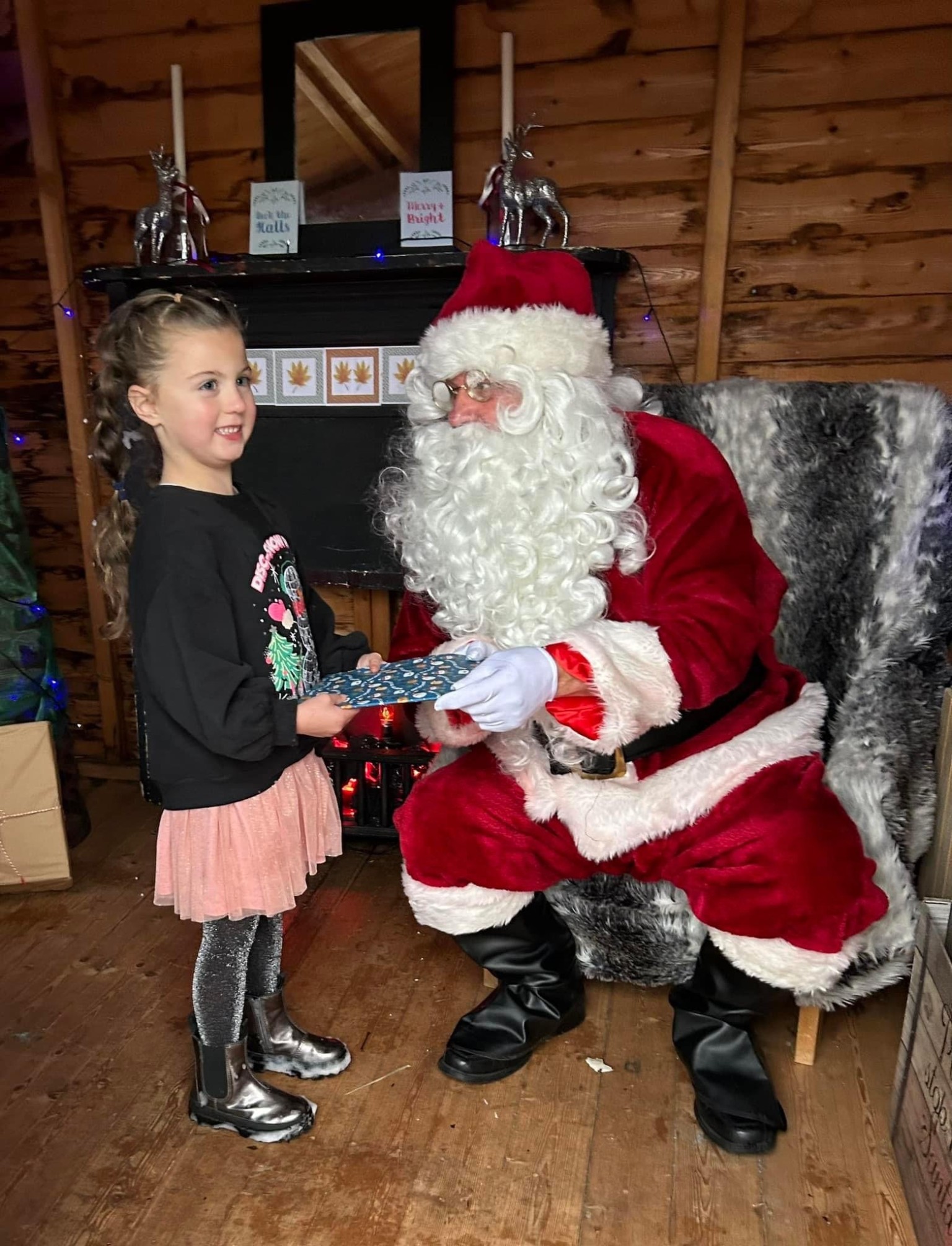 A special visitor at Christmas