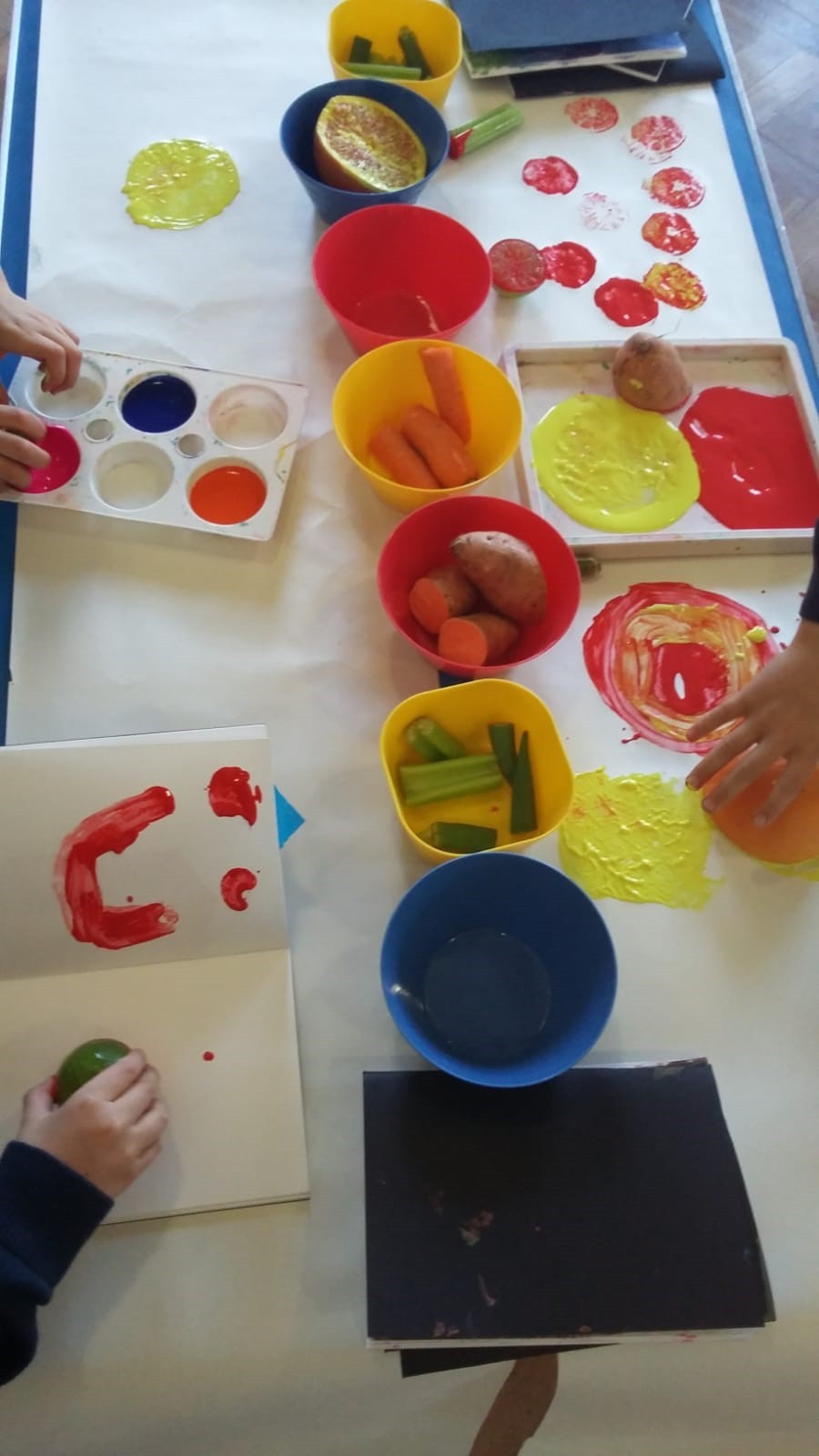 
Finger painting