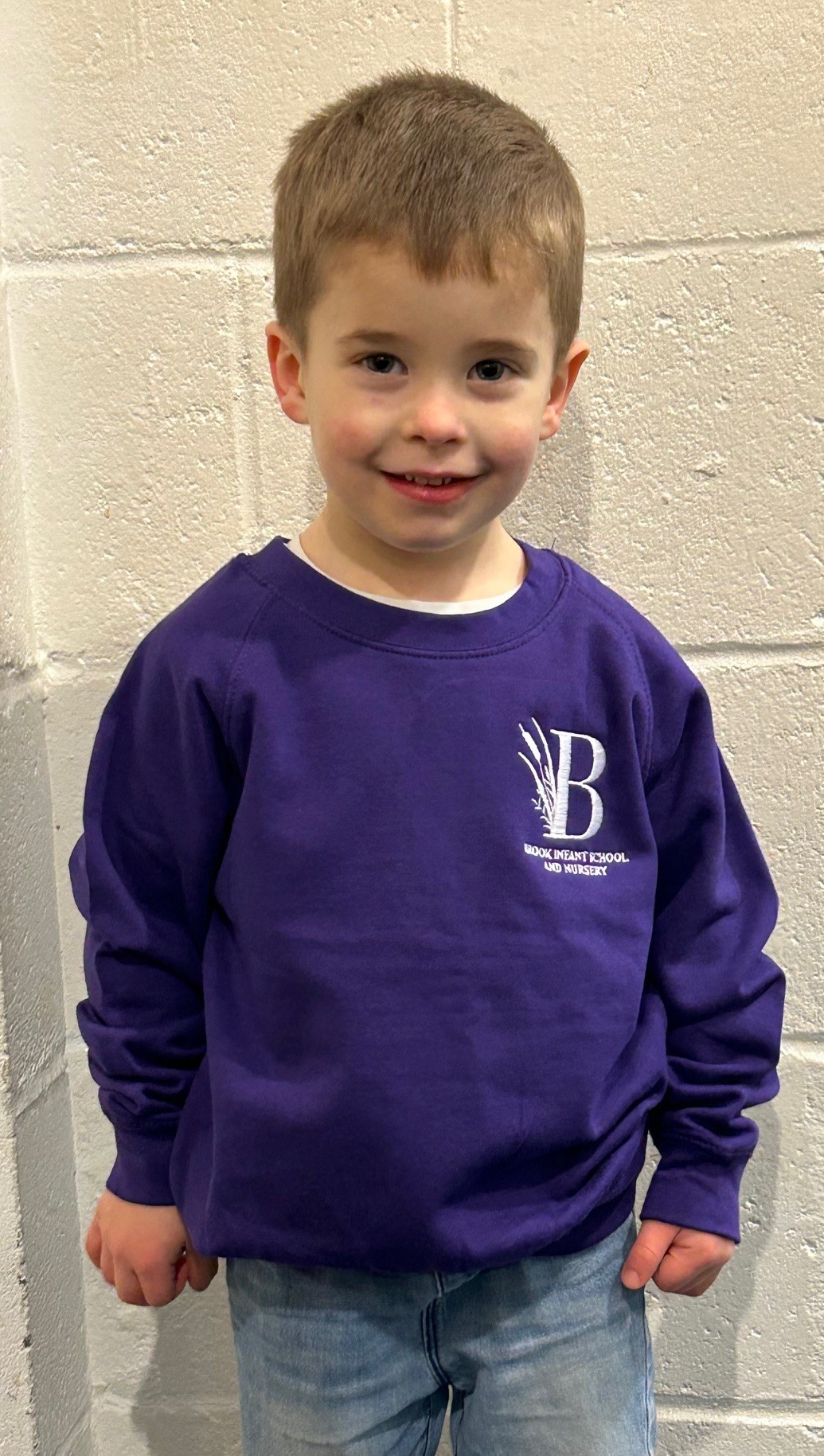 Nursery Purple Jumper