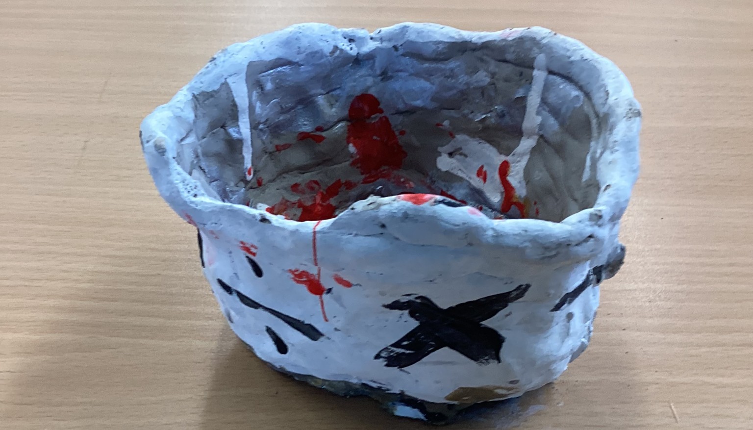 Example of Greek inspired pots made by Hawk Class