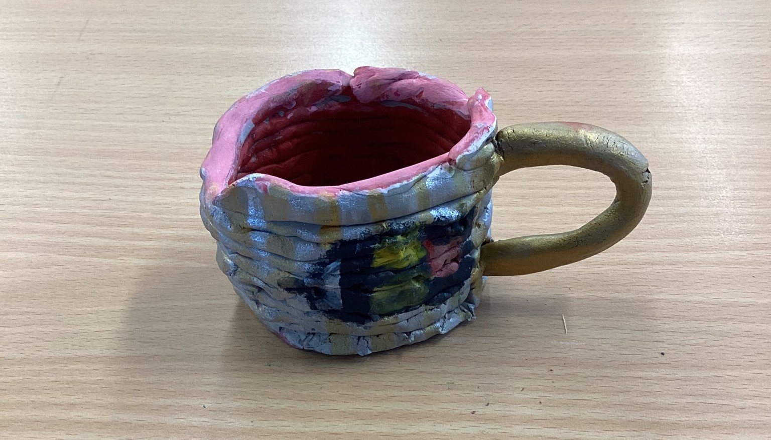 Example of Greek inspired pots made by Hawk Class