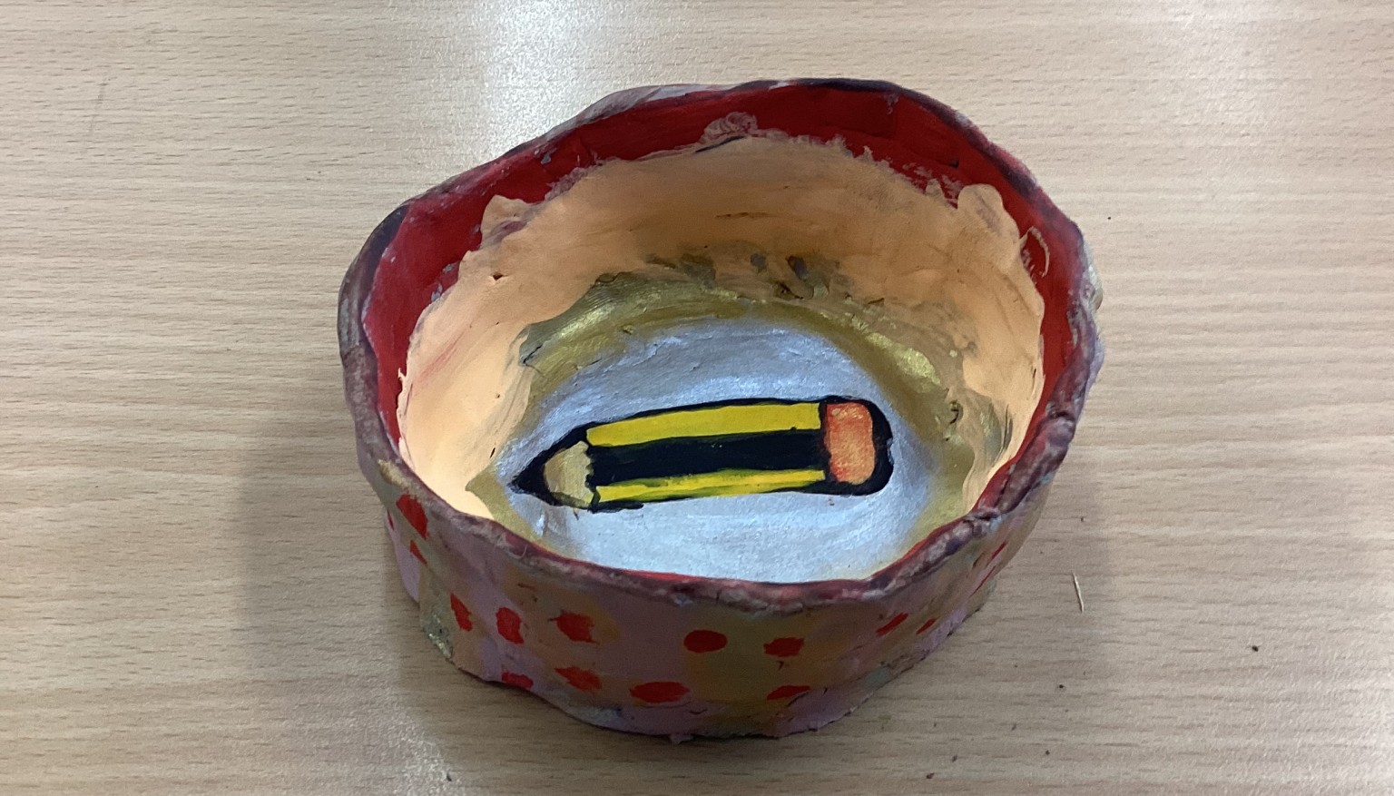 Example of Greek inspired pots made by Hawk Class