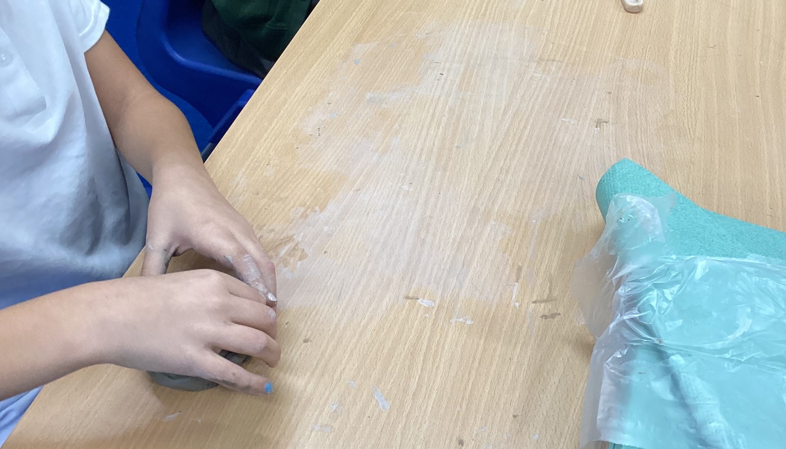 Using clay techniques to make and join.