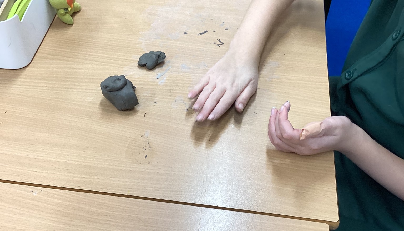 Using clay techniques to make and join.