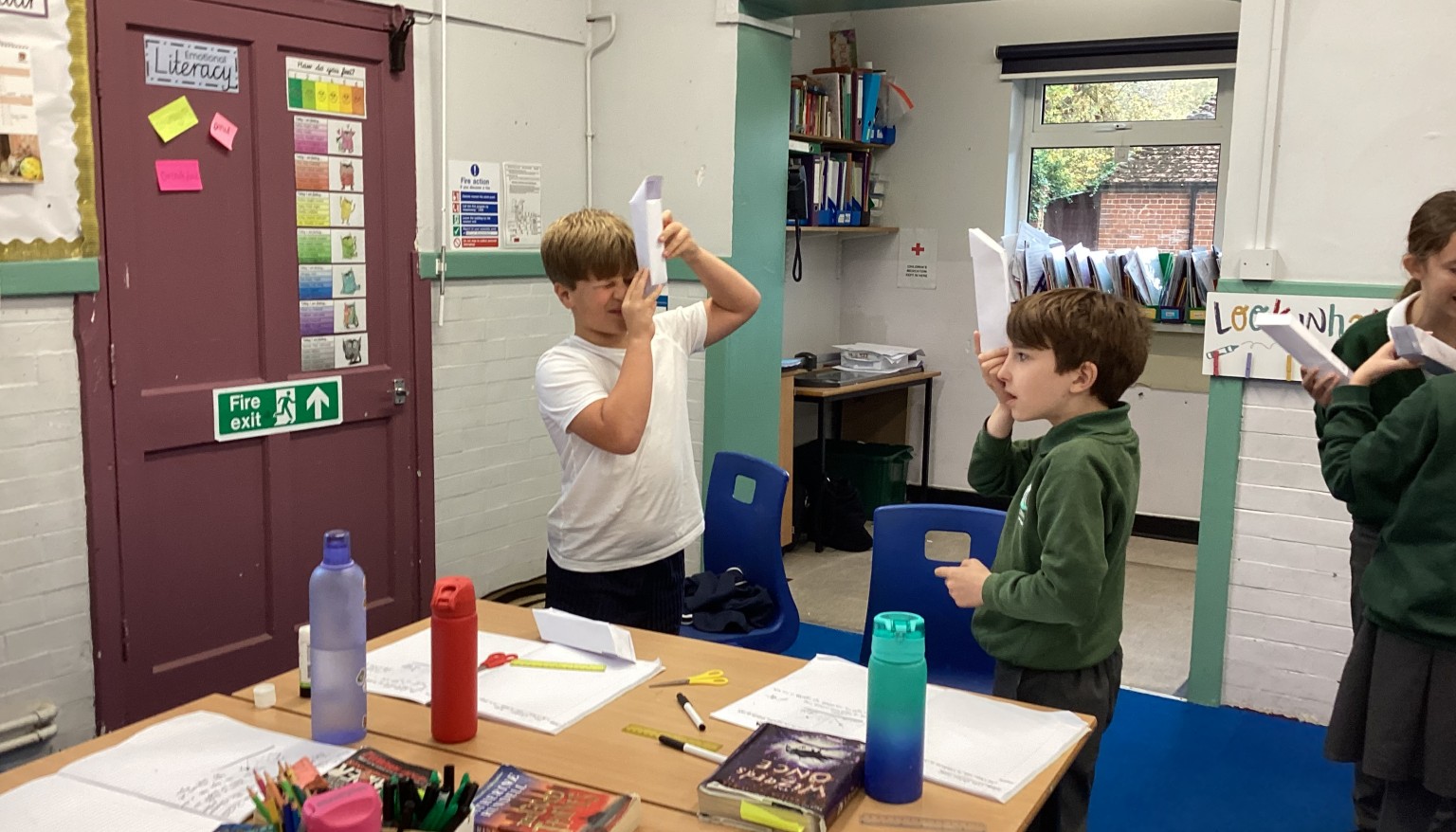 Investigation into how the laws of reflection are used in periscopes.