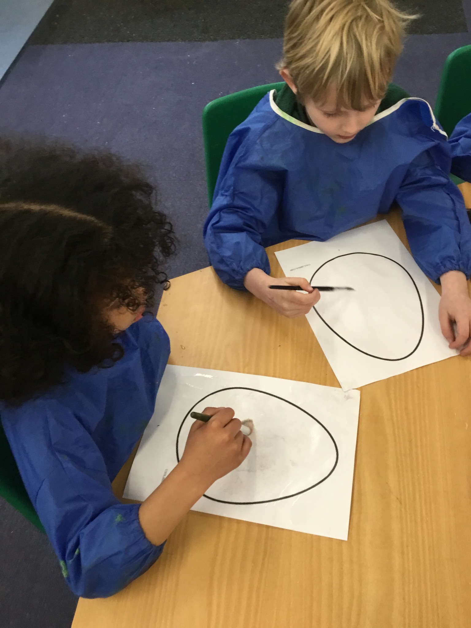 Watercolour dragon eggs