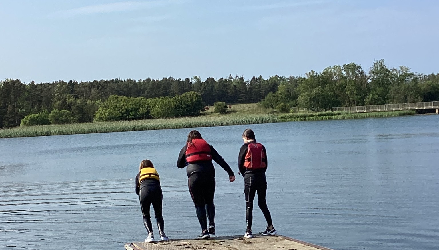 Participating in a variety of adventurous activities