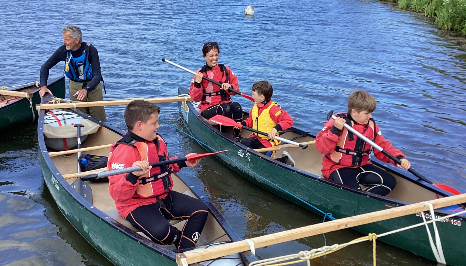 Participating in a variety of adventurous activities